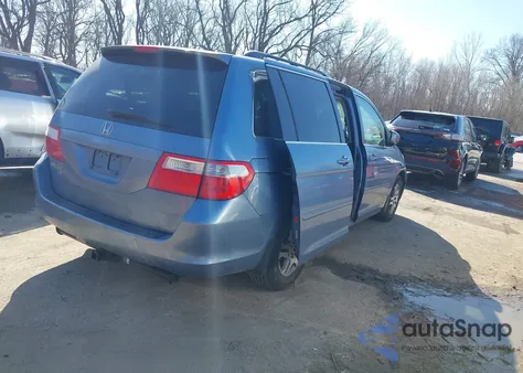 2007 Honda Odyssey Ex-L from USA, damaged, VIN 5FNRL38767B031489